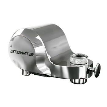ZeroWater ExtremeLife Faucet  Filtration System for Sink, Chrome; Easy Change Eco Filter