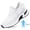 White, variant on Men's Lightweight Height Increasing Sneakers, Fashion Mesh Running Shoes For Everyday Jogging Gym
