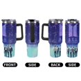 thumbnail image 6 of Kpop BTS 40 Oz Tumbler with Handle And Straw, Vacuum Insulated Stainless Steel Double Wall Water Bottle Travel Coffee Mug, Gifts for Women Boys Girls, 6 of 8
