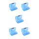 thumbnail image 3 of Billuyoard Organizador de pastillas Almacenamiento portátil Compartimiento de contenedor de tableta semanal Divisores de gran capacidad Azul 5Conjunto, 3 of 6