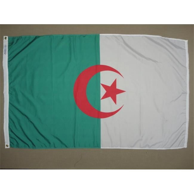 Annin Flagmakers Servicebanner 8x15 Fuß Mit Einem Blauen Stern – Rot, Nyl-Glo, Modell 440191