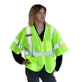 thumbnail image 3 of Cordova V30012XL Cor-Brite Type R, Class III, Lime Mesh Vest, Zipper Closure, 2-Inch Silver Reflective Tape, Chest With 4-Division Pen Pocket, 2X-Large, 3 of 3