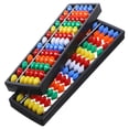 thumbnail image 2 of 2pcs Chinese Plastic Abacus for Math Practical Calculating Chinese Abacus Educational Math Learning Abacus, 2 of 8