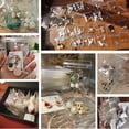 thumbnail image 4 of US 100 Pack PVC Clear Jewelry Anti Oxidation Zipper Bags Anti-tarnish Organizers, 4 of 5