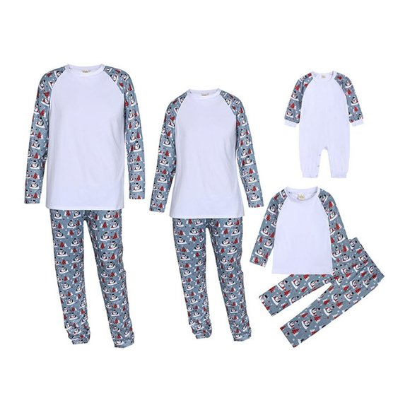 Christmas Family Pajamas Matching Sets Toddler Unisex and Babies‘ Snug-Fit Cotton Footed Sleeper Pajamas Multipacks