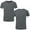 Grey, variant on Men's Waffle T Shirts Heavyweight Crewneck Knit Shirts Lightweight T-Shirt Streetwear Gym Tops Moisture Wicking Basic Tees