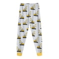 thumbnail image 5 of Ulanda Baby Boy Clothes Girl 2Pcs Outfits Fashion Long Sleeve Shirt and Pant Kids Toddler Tops Pant Sets (Yellow, 3-4 Years), 5 of 9