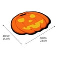 thumbnail image 2 of Antqov Halloween Door Mat, Non Slip Doormat Indoor Outdoor Entrance Floor Mat Halloween Rug Decor for Hallway, Bathroom, Living Room, Bedroom Supplies, 2 of 2
