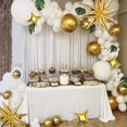 thumbnail image 3 of Kit de globos SONICEBUY Gold Star Foil, paquete de 6 con 10 estrellas de cuatro puntas, 3 of 6