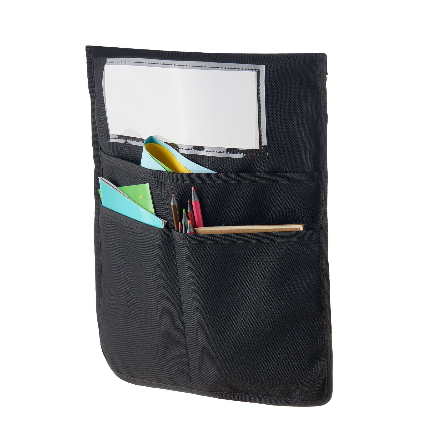 Chairback Pocket 24-Piece 14x15 Inch 600D Oxford Fabric 1 Large + 2 Medium Pockets Fits 12-13 Inch Chairs for Grade K-6