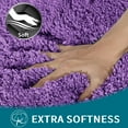 Fast Dry Non-Slip Skid Resistant Bathroom Rug with Rubber Back, Large ...