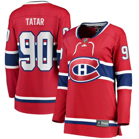 Tomas Tatar Montreal Canadiens Fanatics Branded Women's Home Breakaway Player Jersey -