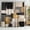 Black Gold Blocks, variant on ARTSLION Shower Curtain Navy Blue Geometric Water Repellent Shower Curtain Set, With Hooks,Machine Washable, Modern Decorative Polyester Cloth Shower Curtains For Bathroom,72"x78",White Blue Marble