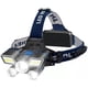 thumbnail image 1 of Linterna frontal de 5 LED Linterna frontal, 12000 lúmenes, recargable por USB, lámpara de cabeza LED yeacher METRO, 1 of 6