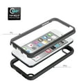 thumbnail image 2 of for iPod Touch 7/Touch 6/Touch 5 Case Built-in Screen Protector Clear Rugged 360 Full Body Protective Shockproof Hard Back Soft TPU Defender Dual Layer Heavy Duty Bumper Anti-Scratch Case, Darkblue, 2 of 6