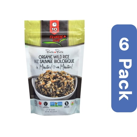 Floating Leaf Wild Organic Minutet Rice Ready 4 oz (Pack Of 6)