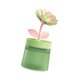 thumbnail image 4 of Mini humidificador pequeño humidificador en forma de flor humidificador de escritorio USB compacto Verde, 4 of 9