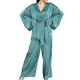 thumbnail image 1 of Conjunto de sudadera y pantalones Gibobby Cárdigan de color para mujer Con en la cintura y pantalones de pijama, 1 of 5