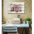 thumbnail image 2 of wall26 - Point and Click Camera Print Artwork - Rustic Canvas Wall Art Home Art - 16x24 inches, 2 of 4