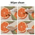 thumbnail image 4 of PIKWEEK  Grapefruit Round Fitted Tablecloth, Slice Fruit Elastic Tablecloth for Round Tables, Waterproof Table Cover, 4 of 7