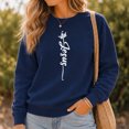 thumbnail image 3 of Jollimate Jesus Sweatshirt for Women, Christian Graphic Crewneck, Religious Shirt Gift for Her, 3 of 6
