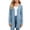 ZA-Green, variant on Girls Cardigans Open Front Lightweight Button Down Duster Long Cardigan Casual Fall Knit Coats
