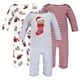 thumbnail image 1 of Hudson Baby - Mono Unisex De Algodón Para Bebé, Diseño De Perro Navideño De 9 A 12 Meses, 1 of 5