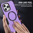 thumbnail image 6 of Magnetic Phone Case for iPhone 15 Pro Max Compatible with Magsafe, Military-Grade Shockproof Case with Built-in Magnet Circle for iPhone 15 Pro Max MS Purple, 6 of 18