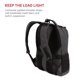 thumbnail image 5 of Mochila para portátil SwissGear Cecil 5505 de 18 pulgadas, color carbón, 5 of 8