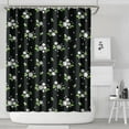 thumbnail image 2 of Waterproof Pioneer Shower Curtain 72x84 Inch Polyester Unique Cute Floral Shower Curtain for Bathroom Hotel Home Decor with 12 Plastic Hooks, 2 of 5