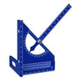 thumbnail image 2 of DYNWAVECA Règle de Mesure Carrée 3D Multi-Angle pour Menuiserie Outil de Mesure pour Bureau Amateurs Bleu, 2 of 9
