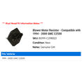 thumbnail image 2 of Blower Motor Resistor - Compatible with 1994 - 2000 GMC C2500 1995 1996 1997 1998 1999, 2 of 2