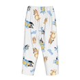 thumbnail image 3 of Lsque Bluey Print Women's Pajama Pants, Lounge Pant - Comfortable Home Wear,Elastic Waistband, Stylish Design-XX-Large, 3 of 9
