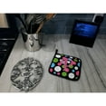 thumbnail image 3 of Letter P Initial Monogram - Polkadots and Pink Pair of Pot Holders, 3 of 3