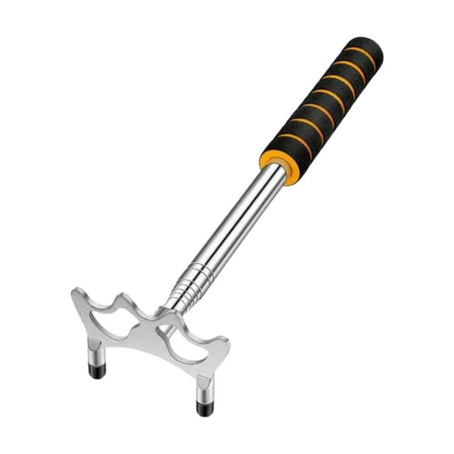jinwen Bâton de Queue de Billard Pont Repose-Queue de Snooker, Support Rétractable avec Tête de Pont Support de Tige de Billard pour Table de Jeu de Billard
