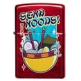 thumbnail image 7 of Zippo Noodle Design Candy Apple Red Pocket Lighter, 7 of 7