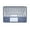 Mist Blue, variant on CCOCC Keyboard Bluetooth High-Precision Optical Sensing Mini Keyboard Power Saving Mode Setting Small Keyboard Mist Blue Style 10