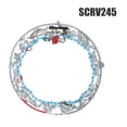 thumbnail image 2 of 2Pcs Portable Snow Tire Chains, Semi-automatic Tighten Easy Installation Tire Chains, Universal Emergency Tire Traction Chains for Passenger Car, Pickup Trucks, SUV, 2 of 8