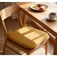 thumbnail image 5 of Cushion for U Shaped Dining Chairs - Non Kitchen Chair Pads with Ties Colorful 1pc Comfortable Seat Cushion for Dining Room, 5 of 7