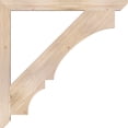 thumbnail image 3 of Ekena Millwork 3 1/2"W x 44"D x 44"H Balboa Slat Smooth Bracket, Douglas Fir, 3 of 4
