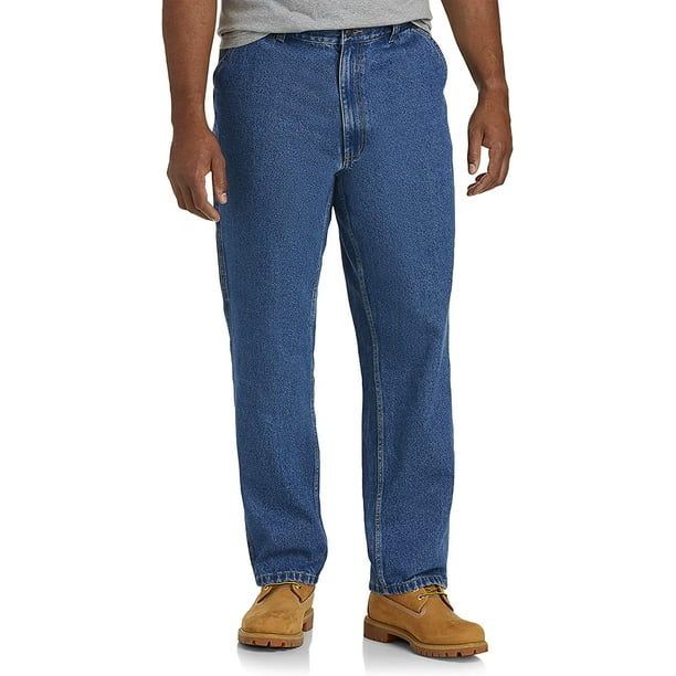 Harbor Bay by DXL Men's Big and Tall Rugged Loose-Fit Carpenter Jeans ...