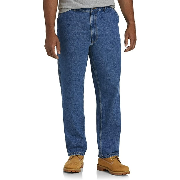 Harbor Bay by DXL Men #39 s Big and Tall Rugged Loose Fit Carpenter Jeans Harbor Bay by DXL Men #39 s Big and Tall Rugged Loose Fit Carpenter Jeans