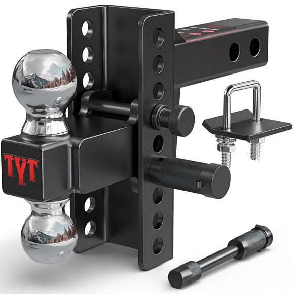 Enganche TYT para camión y remolque ajustable para receptor de 2 pulgadas
