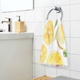 thumbnail image 3 of Yayeee 100% Cotton Hand Towels for Bathroom 16" x 28" Soft Absorbent Kitchen Towel, Candy Lemon, 3 of 7