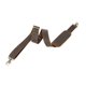 thumbnail image 2 of Correa de cuero para bolso, universal, desmontable, ajustable, elegante, con metal Café, 2 of 9