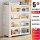 thumbnail image 1 of Kitchen Shelf Sideboard Storage Nordic Dish Apartment Chinese Console Sideboard Corner Mobile Cucina Living Room Furniture HDH My Lux Decor Round, 1 of 18