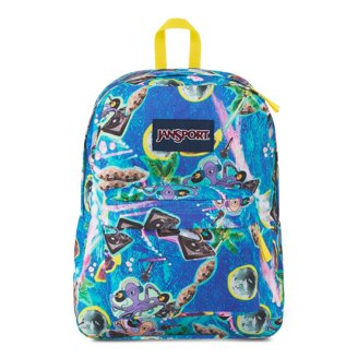 JanSport Big Student Backpack, Memphis Mood Neon - Walmart.com