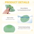 thumbnail image 2 of Uxcell 4-Pack Silicone Pot Lid Covers, 1.4" ID Universal Pot Lid Top Knob Heat Resistant Handle Caps [Green, Giraffe Style], 2 of 6