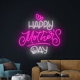 thumbnail image 4 of Handmadetneonsign Happy Mother's Day Wall Art, Mother Day Wall Decor, Mother's day Wall Decor, 4 of 5