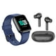 Letsfit BUNDLE 205L Smartwatch avec Moniteur de Fréquence Cardiaque et Écouteurs Sans Fil T13 avec Boîtier de Charge et Microphone - Blue – image 4 sur 4